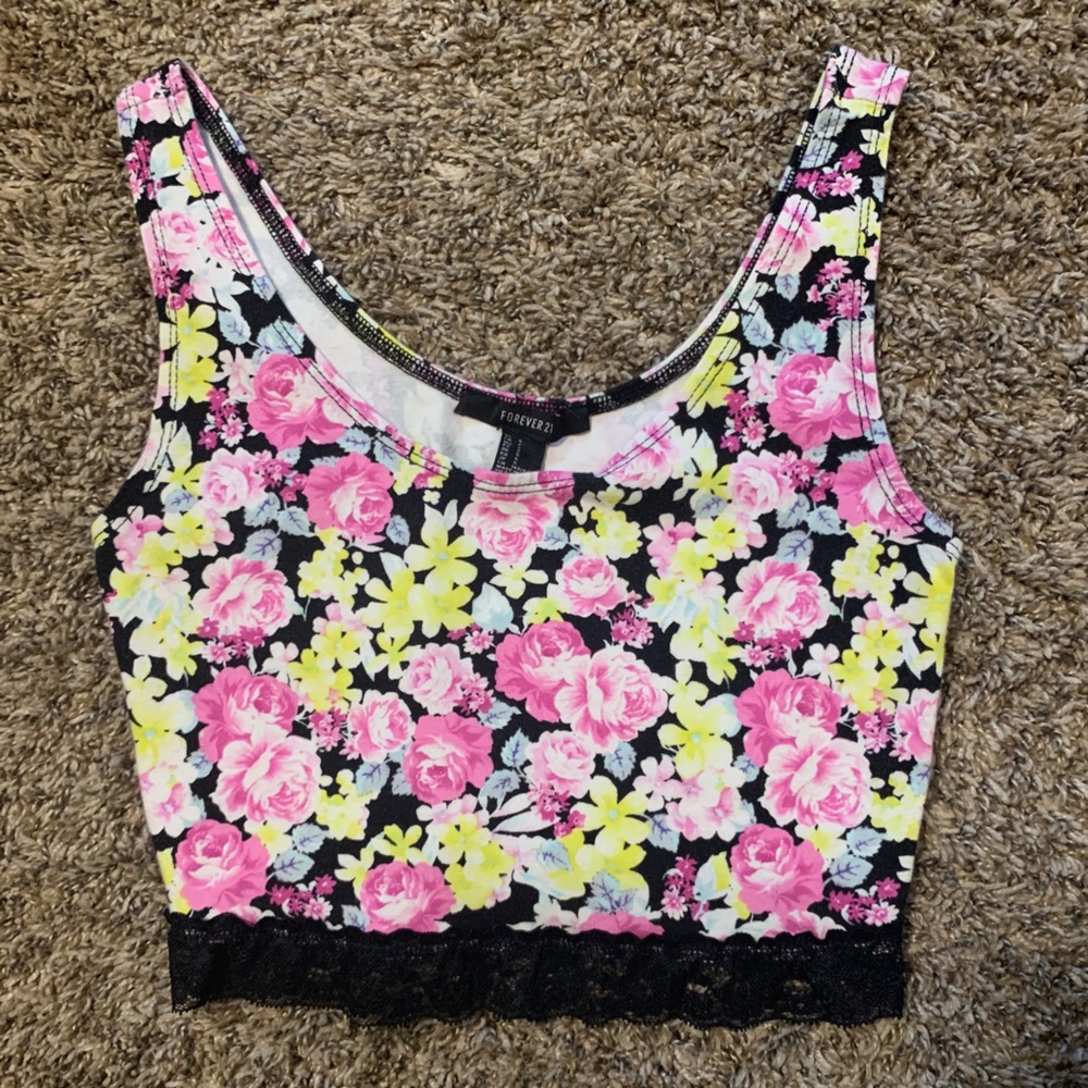 cropped tank top